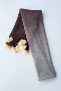 Double shaded jersey scarf