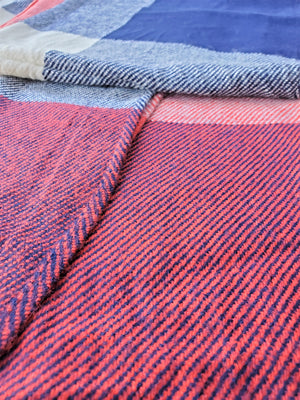 Multicolor Box Patterned Scarf