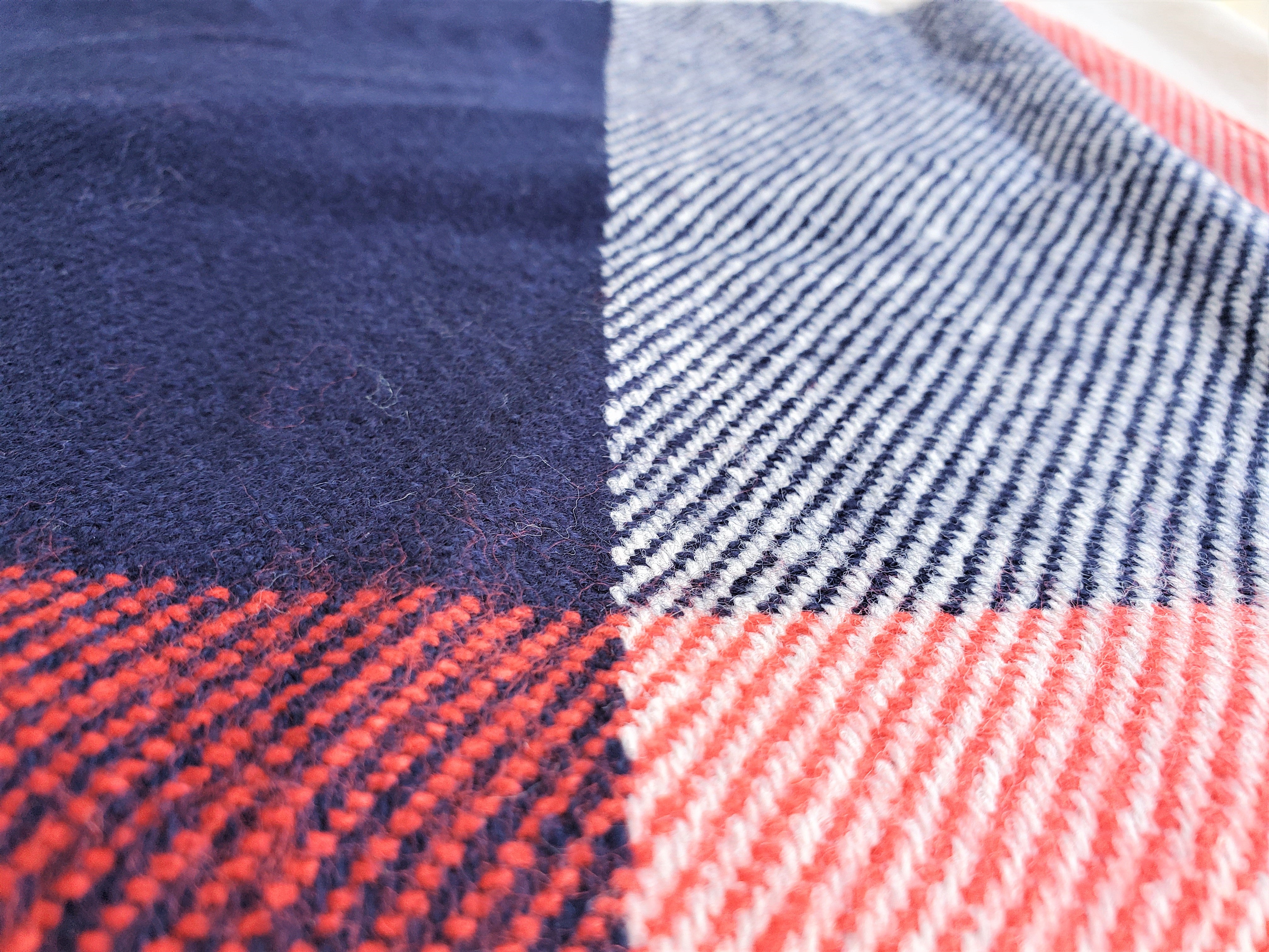 Multicolor Box Patterned Scarf