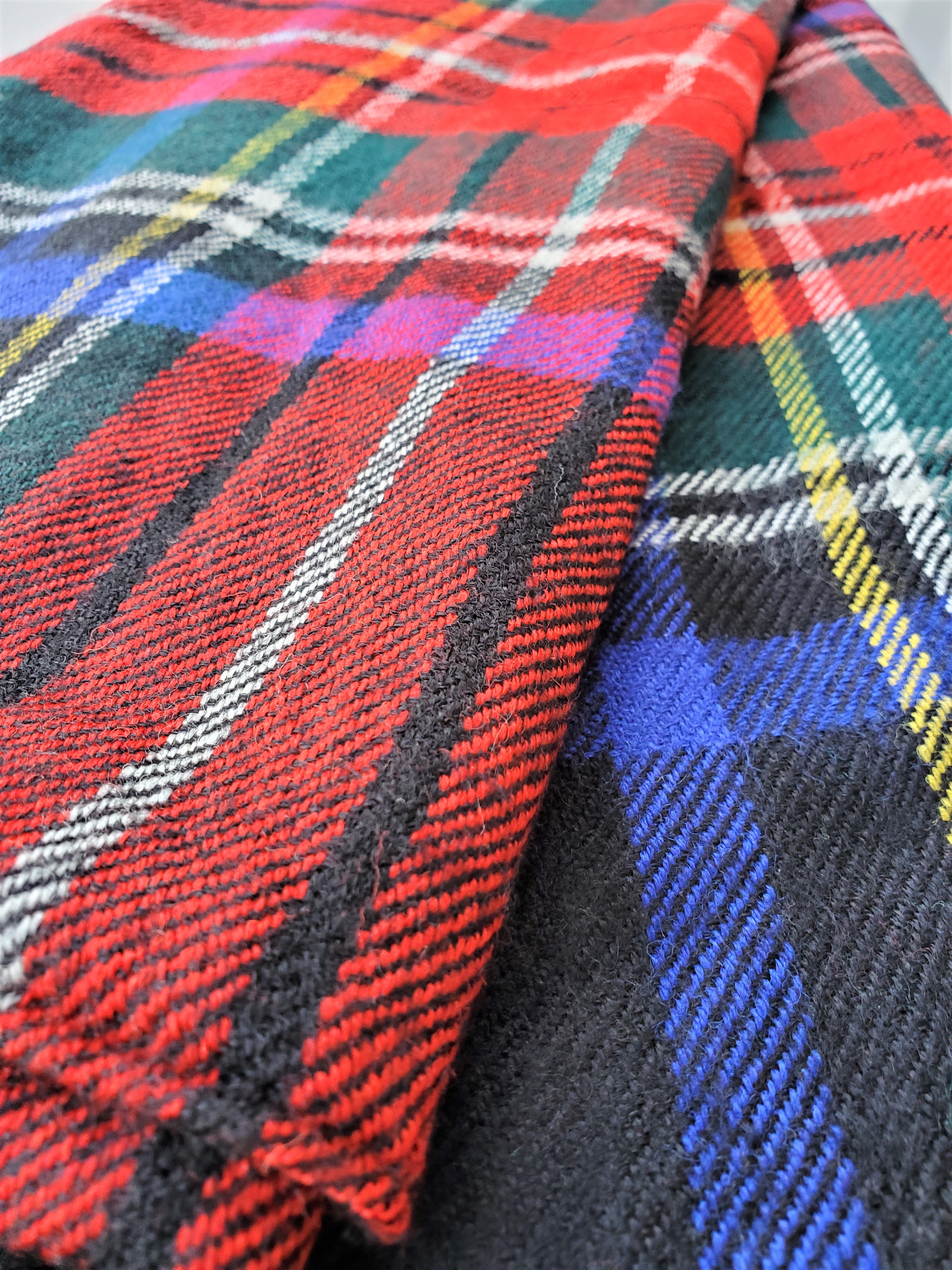 Multicolor Check Scarf