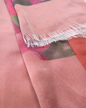 Scarf With Floral Print
