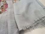 Gray-Blue Woven Scarf